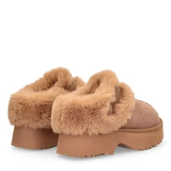Sabot Donna Imbottiti LIU JO Juny 01 in Suede color Cognac