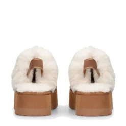 Sabot Platform Imbottiti LIU JO Jane 10 in Suede color Cognac