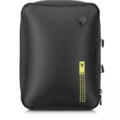 Sacca Sottovuoto per Zaino RONCATO linea Flatty in Tessuto Nero e Cyber Lime