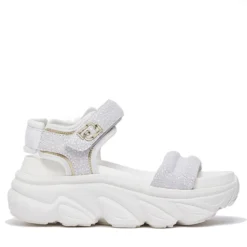 Sandali Chuncky Donna LIU JO Steffy Sandal 01 in Suede Bianco
