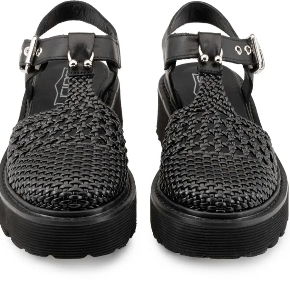 Sandali CULT Slash 4684 in Pelle Nera