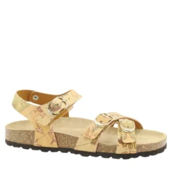 Sandali Donna 1A Classe Alviero Martini in Eco Nappa stampa Geo Classic 1426