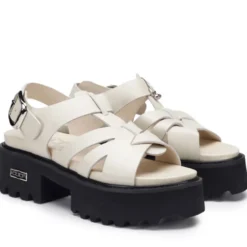 Sandali Donna CULT Cher 4535 in Pelle Off White
