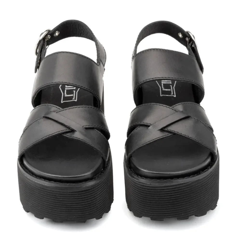 Sandali Donna CULT Nancy 4745 in Pelle Nera
