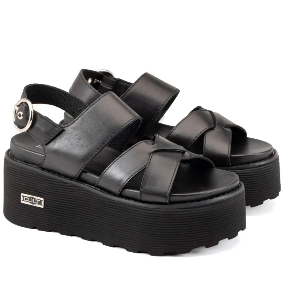 Sandali Donna CULT Nancy 4745 in Pelle Nera