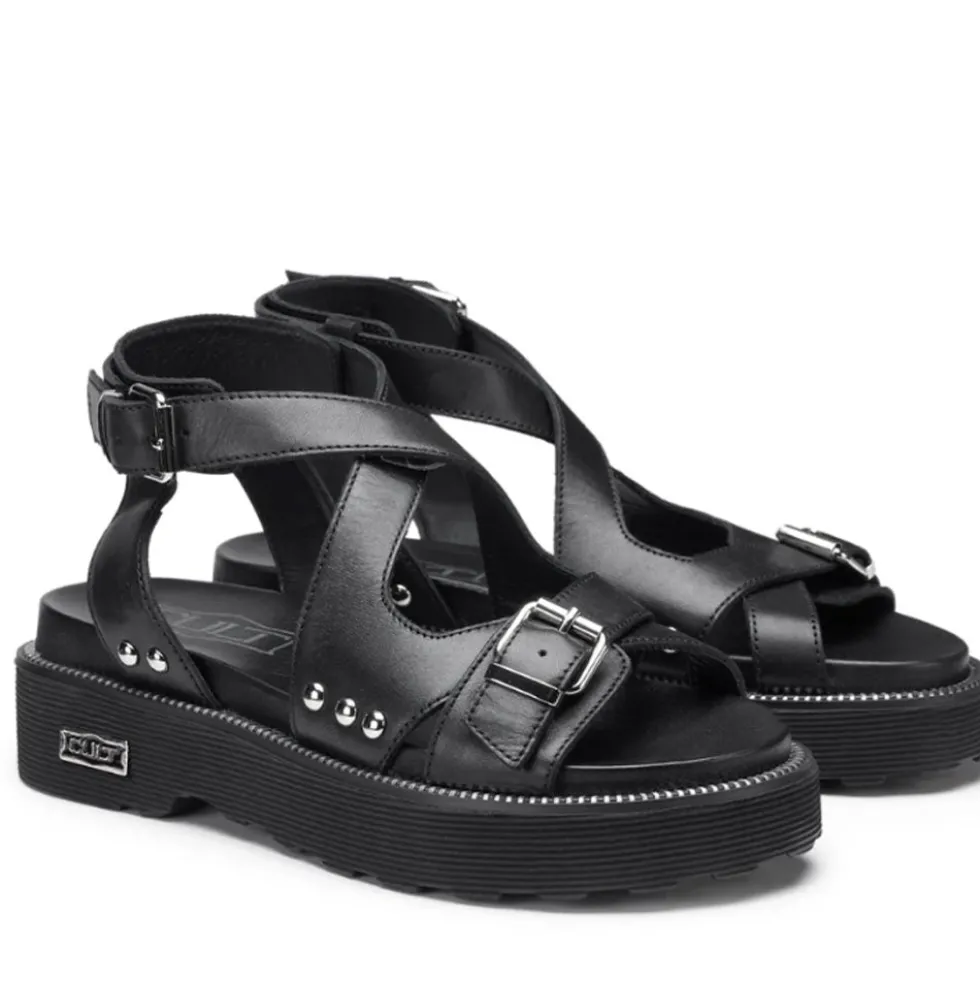 Sandali Donna CULT Ziggy 4472 in Pelle Nera