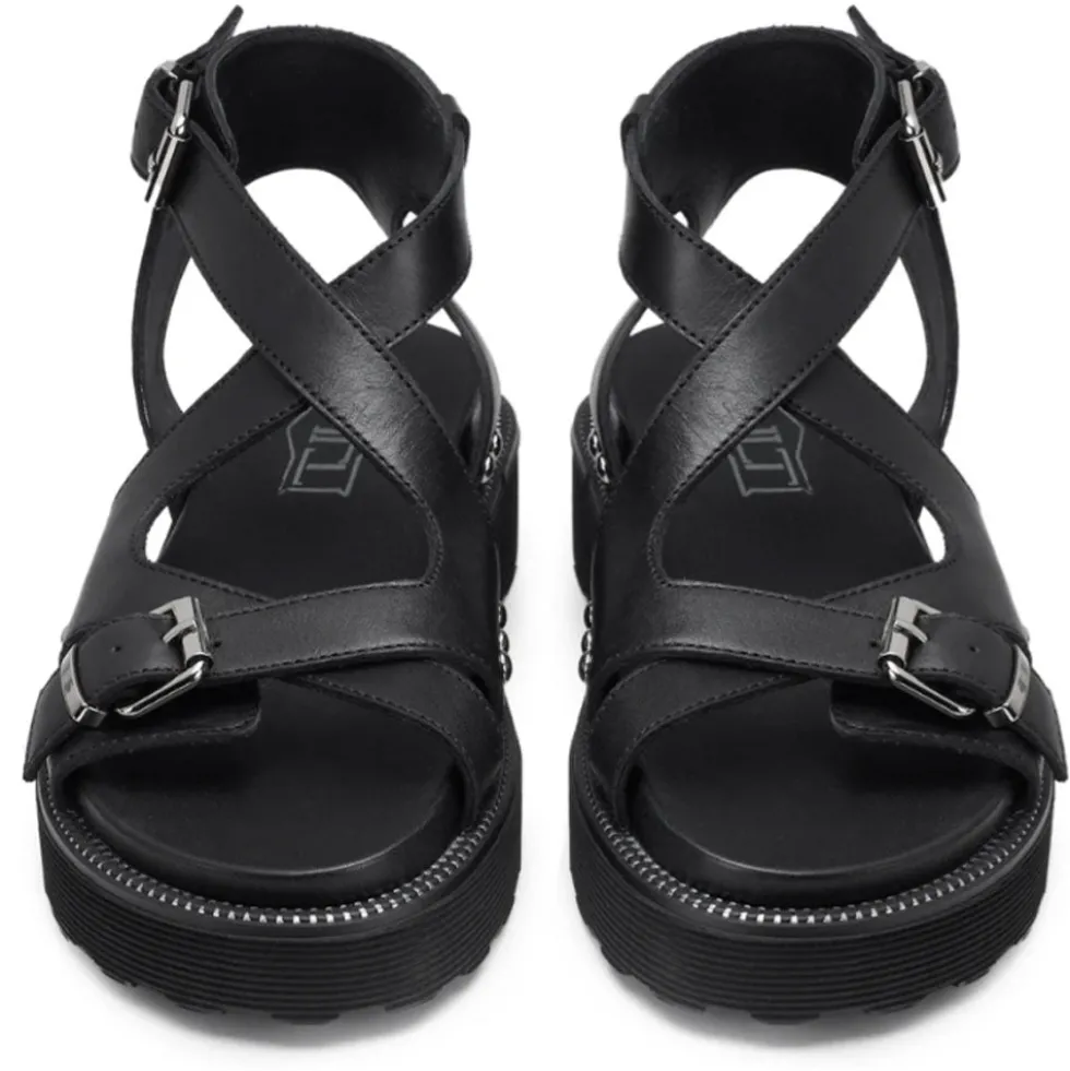 Sandali Donna CULT Ziggy 4472 in Pelle Nera
