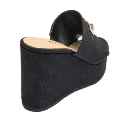 Sandali Donna GUESS con Zeppa Linea Evenza Colore Nero