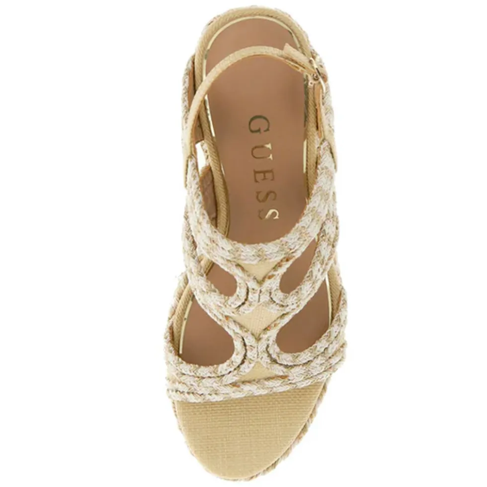 Sandali Donna GUESS con Zeppa Linea Evers Colore Pink