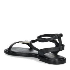 Sandali Flat PATRIZIA PEPE Girl linea Flyclassic Sandal in Pelle Nera