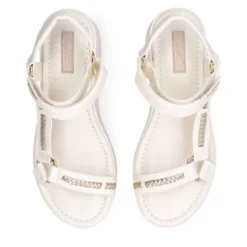 Sandali Platform Donna LIU JO Flo 05 in Vernice color Latte