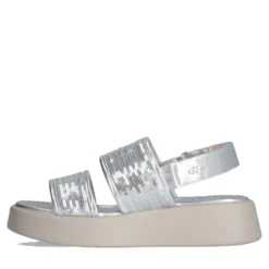 Sandali Platform LIU JO Amber 01 con Paillettes Silver