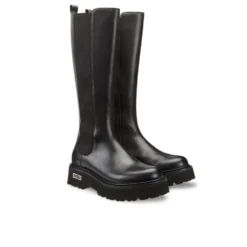 Scarpe Donna CULT Slash 331000 Stivali Alti in Pelle colore Nero