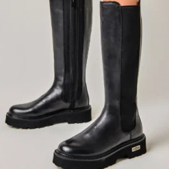 Scarpe Donna CULT Slash 331000 Stivali Alti in Pelle colore Nero