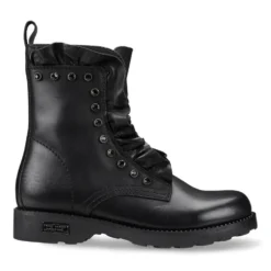 Scarpe Donna CULT Zeppelin 3202 Anfibi in Pelle Nera