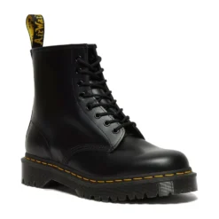 Scarpe Donna DR. MARTENS Stivali Platform linea 1460 BEX in Pelle Nera