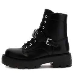 Scarpe Donna GUESS Anfibi linea Yanzy colore Nero