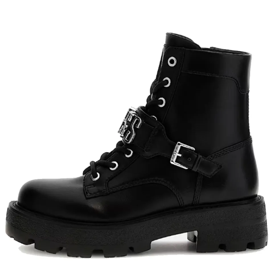 Scarpe Donna GUESS Anfibi linea Yanzy colore Nero