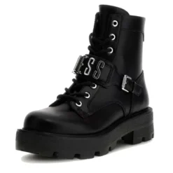 Scarpe Donna GUESS Anfibi linea Yanzy colore Nero