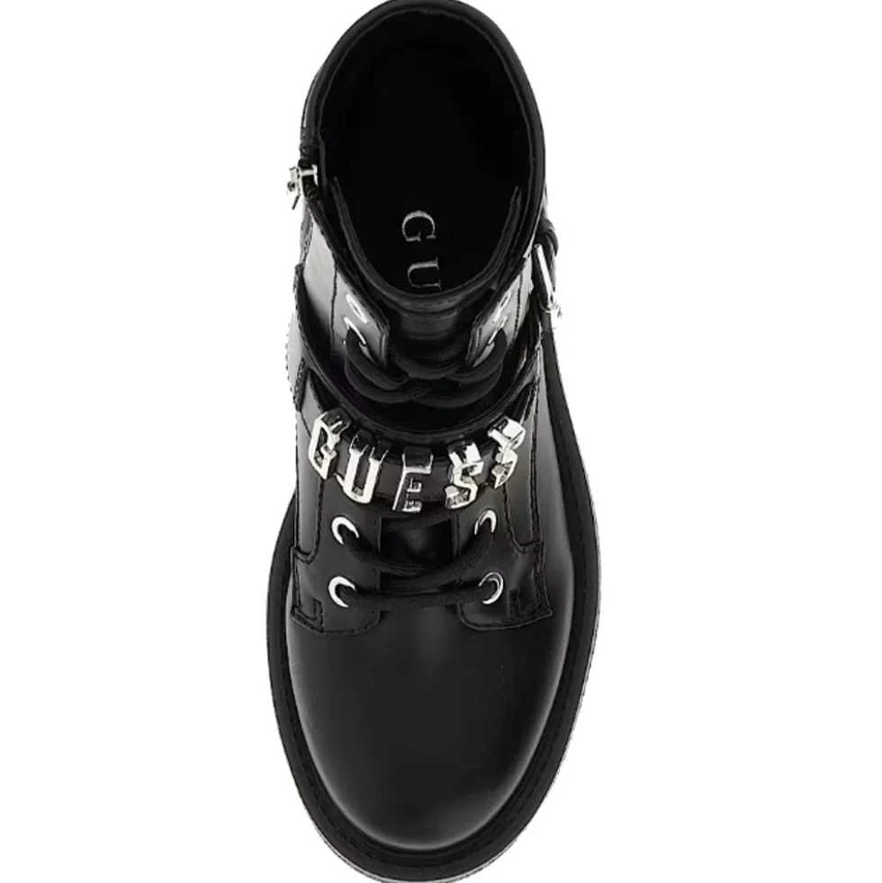 Scarpe Donna GUESS Anfibi linea Yanzy colore Nero