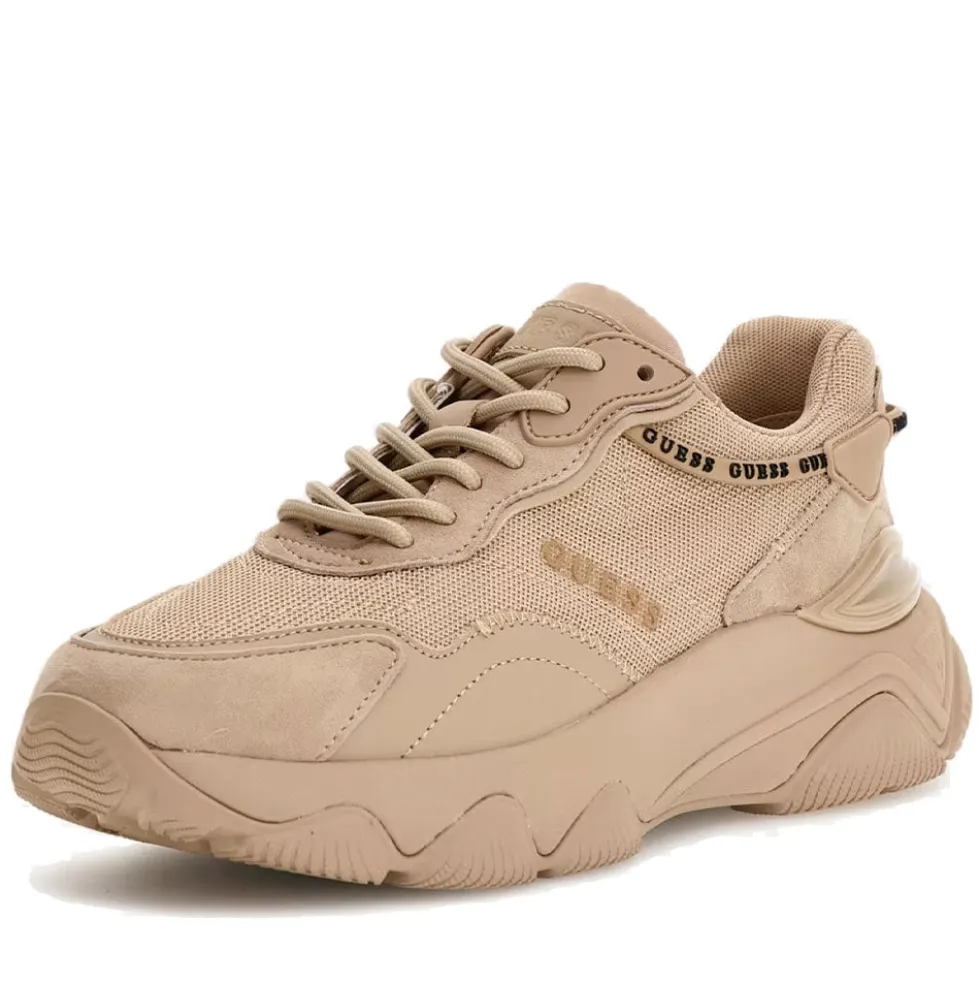 Scarpe Donna GUESS Sneakers Linea Micola Colore Nude