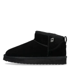 Scarpe Donna LIU JO Jil 01 Stivaletti Mini Imbottiti in Suede Nero