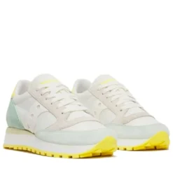 Scarpe Donna Saucony Sneakers Jazz Triple Ivory - Aqua