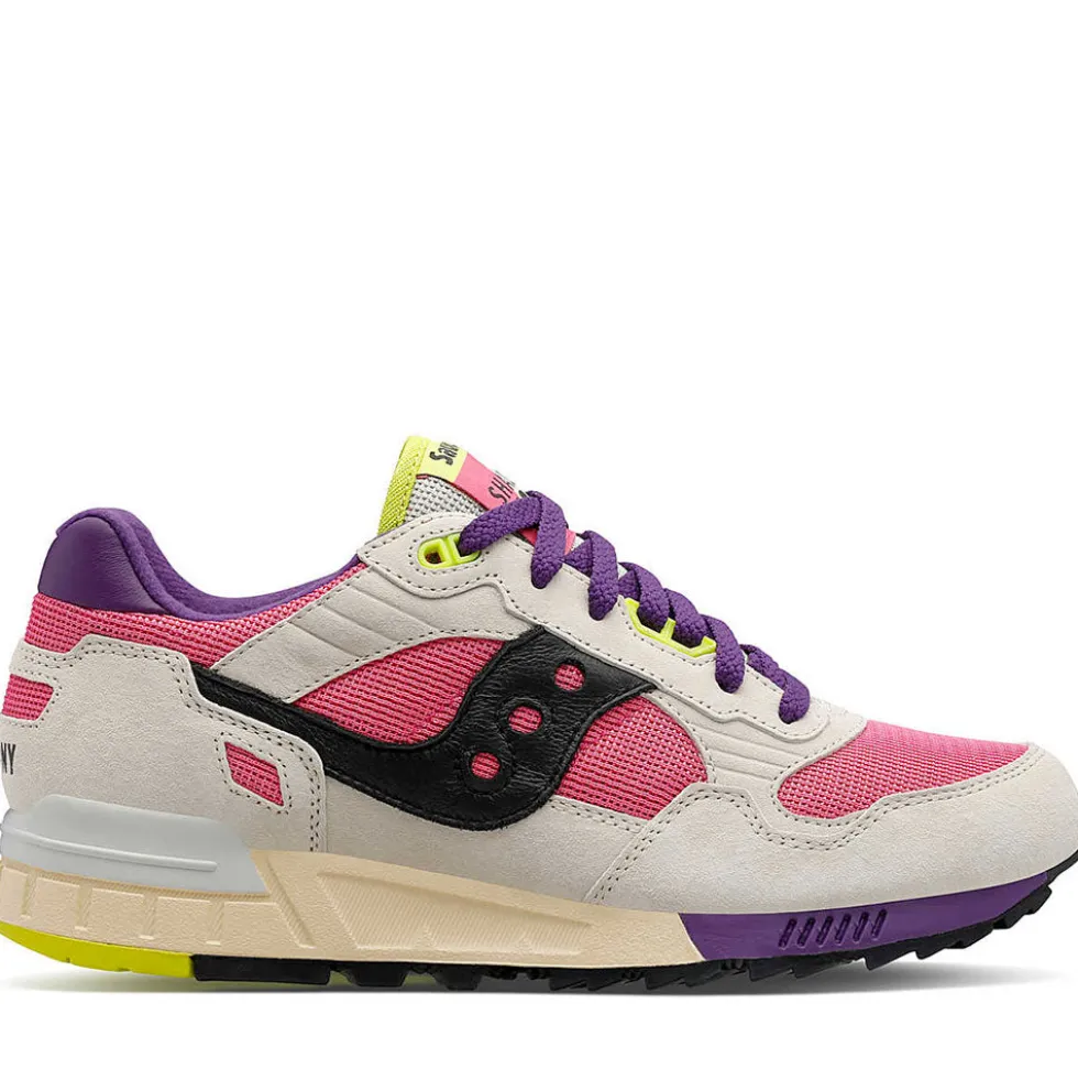 Scarpe Donna Saucony Sneakers Shadow 5000 Beige - Pink