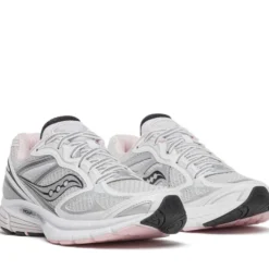 Scarpe Donna Saucony Sneakers Progrid Guide 7 Colore White - Pink