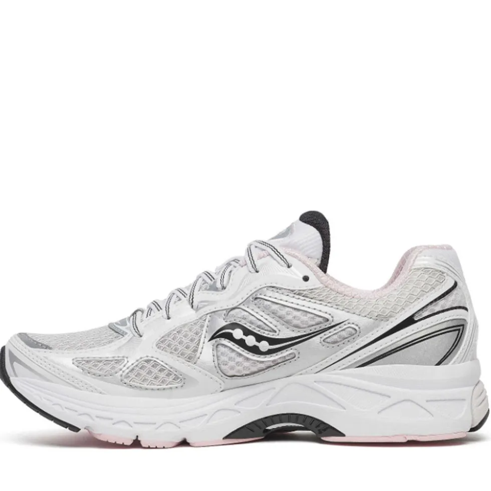 Scarpe Donna Saucony Sneakers Progrid Guide 7 Colore White - Pink
