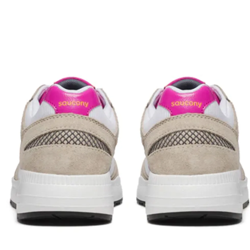 Scarpe Donna Saucony Sneakers Eclipse Colore White - Dark Grey