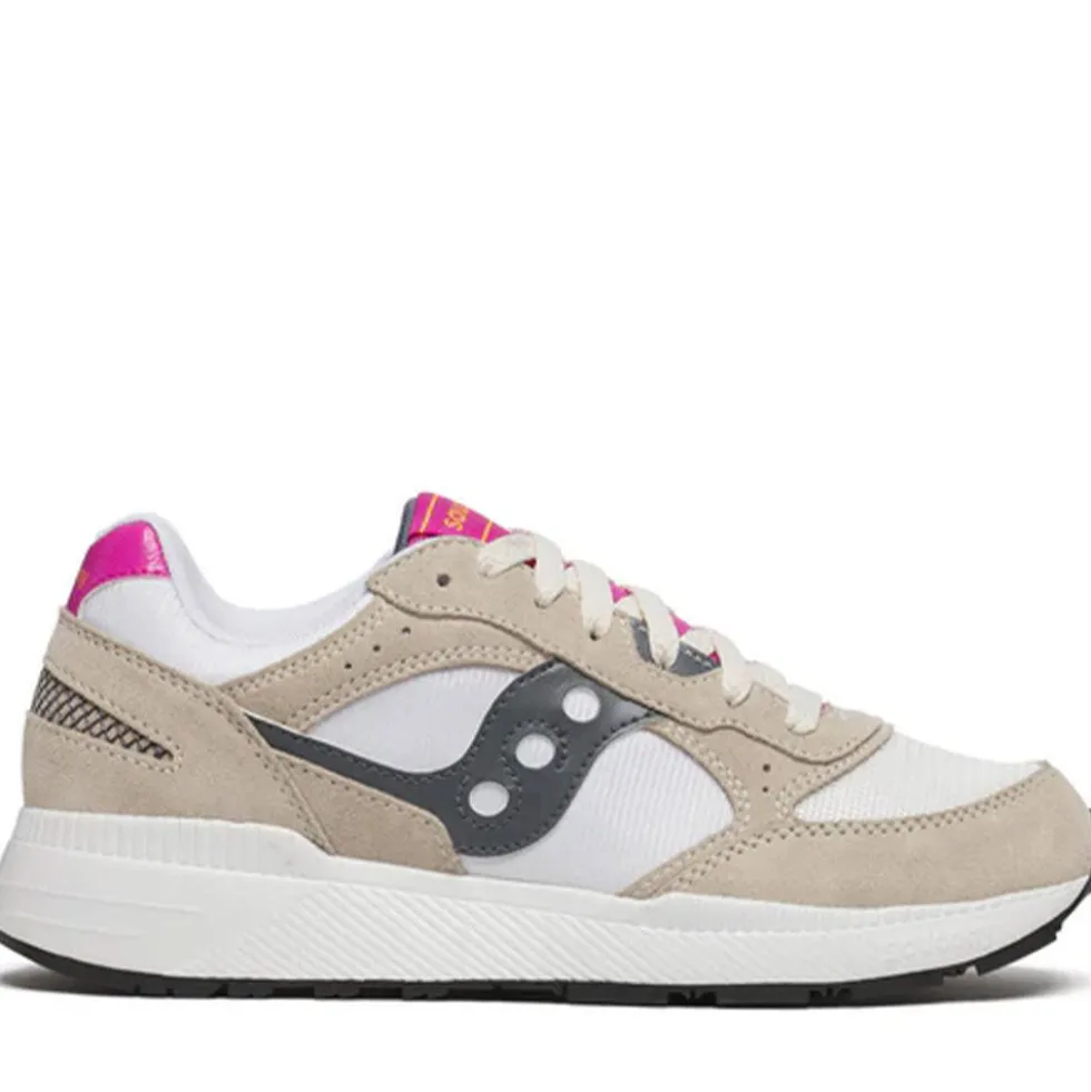 Scarpe Donna Saucony Sneakers Eclipse Colore White - Dark Grey