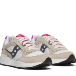 Scarpe Donna Saucony Sneakers Eclipse Colore White - Dark Grey