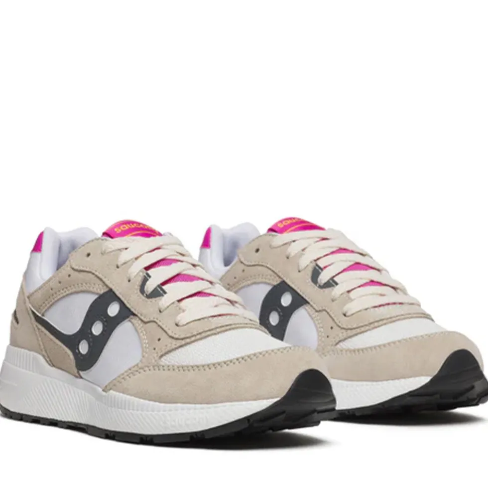 Scarpe Donna Saucony Sneakers Eclipse Colore White - Dark Grey