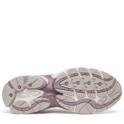 Scarpe Donna Saucony Sneakers ProGrid Omni 9 Premium Light Grey e Lilac