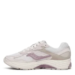 Scarpe Donna Saucony Sneakers ProGrid Omni 9 Premium Light Grey e Lilac