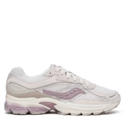 Scarpe Donna Saucony Sneakers ProGrid Omni 9 Premium Light Grey e Lilac