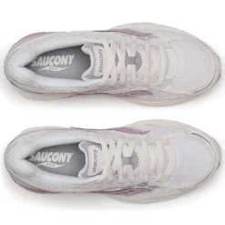 Scarpe Donna Saucony Sneakers ProGrid Omni 9 Premium Light Grey e Lilac