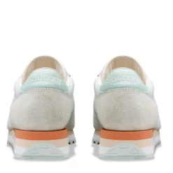 Scarpe Donna Saucony Sneakers Jazz Triple White - Light Blue