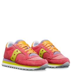 Scarpe Donna Saucony Sneakers Jazz Triple Summer Light Pink - Lime