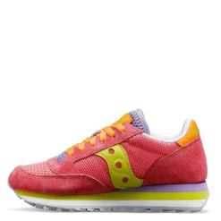 Scarpe Donna Saucony Sneakers Jazz Triple Summer Light Pink - Lime