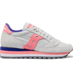 Scarpe Donna Saucony Sneakers Jazz Triple Grey - Coral