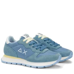 Scarpe Donna Sun68 Sneakers Ally Solid Avio - Z36201