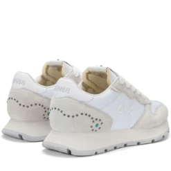 Scarpe Donna Sun68 Sneakers Ally Studs Colore Bianco - Z36205