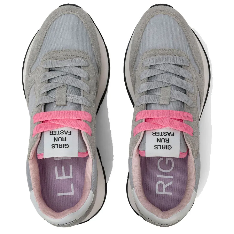 Scarpe Donna Sun68 Sneakers Ally Solid Grigio Chiaro - Z36201