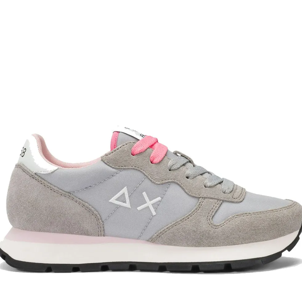Scarpe Donna Sun68 Sneakers Ally Solid Grigio Chiaro - Z36201