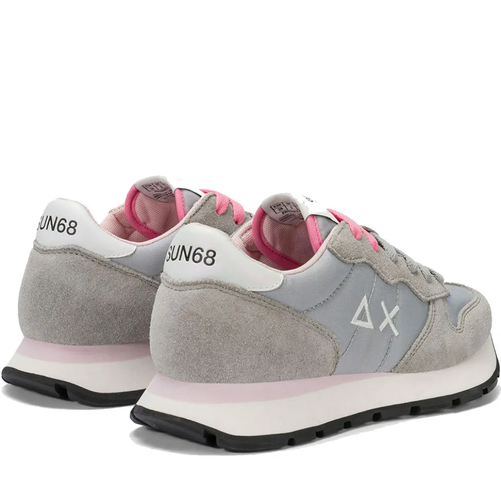 Scarpe Donna Sun68 Sneakers Ally Solid Grigio Chiaro - Z36201