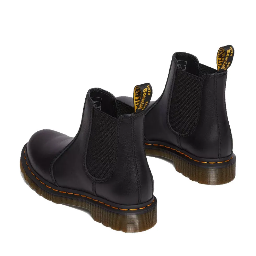 Scarpe DR. MARTENS Stivaletti Chelsea linea 2976 in Pelle Virginia Nera
