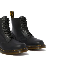 Scarpe Unisex DR. MARTENS Stivali linea 1460 in Nappa Nera