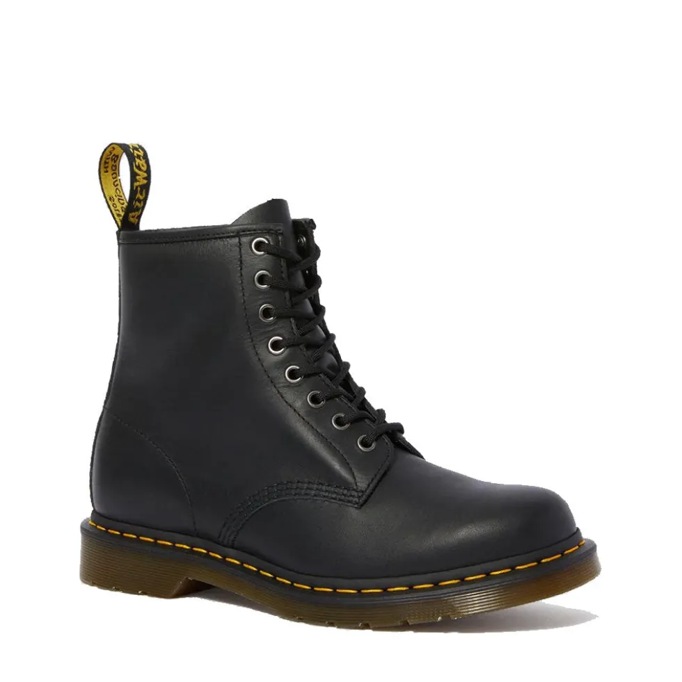 Scarpe Unisex DR. MARTENS Stivali linea 1460 in Nappa Nera